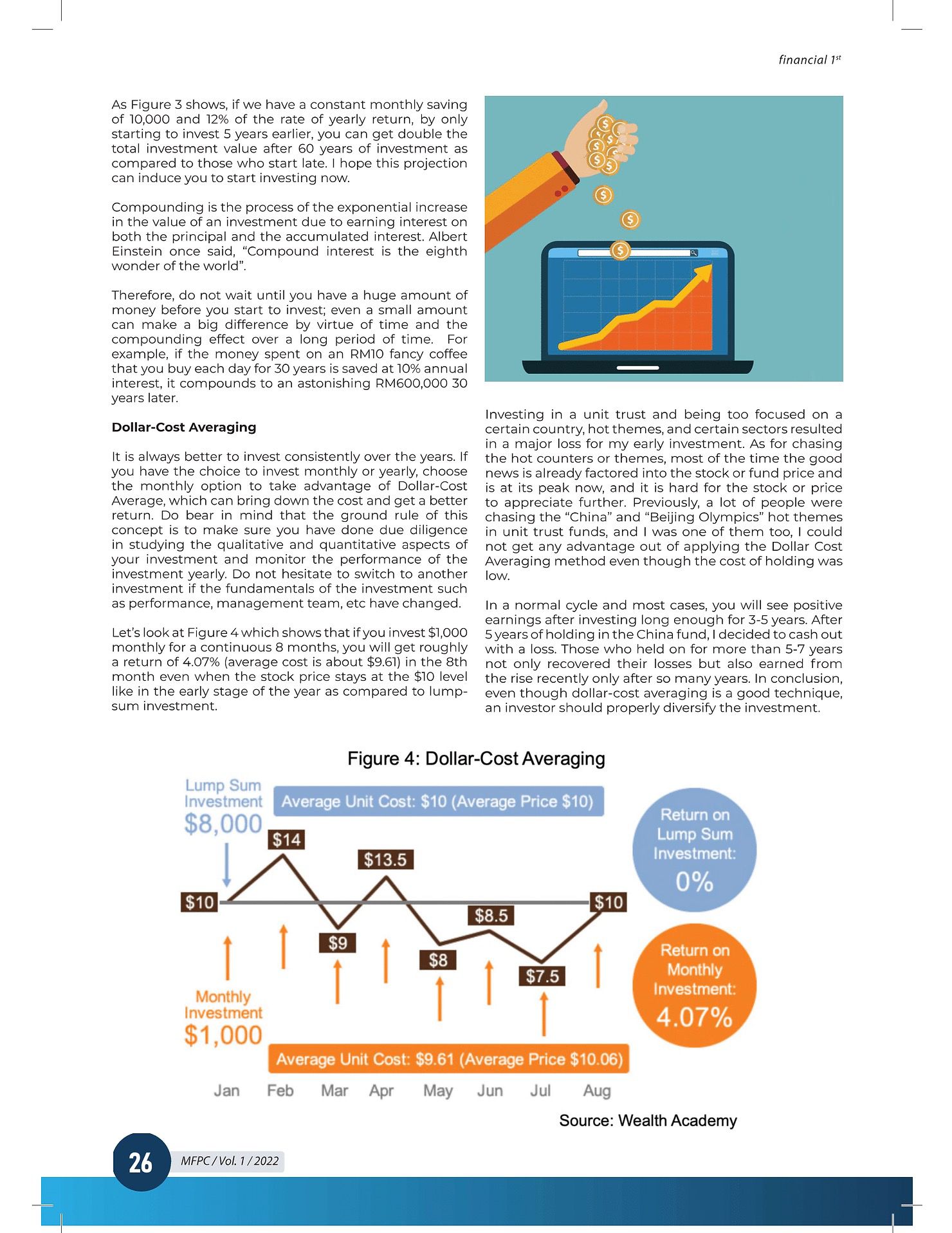 MFPC Financial 1st Magazine 1st 2022 - Crucial Investment Concept Malaysia